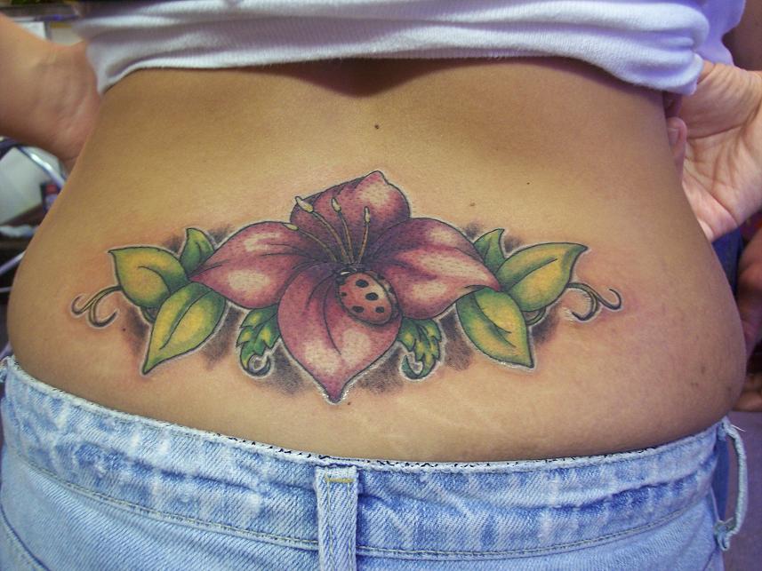 Lower Back Tattoo Designs For Women » unique lower back tattoo