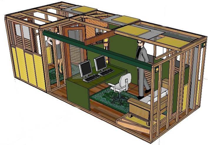 Shipping Container Bunker
