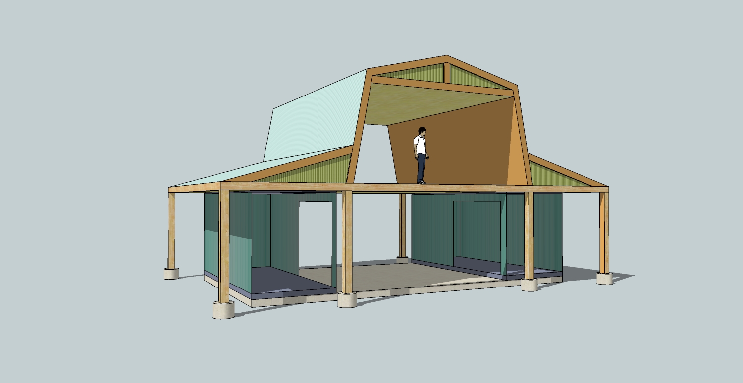 Metal Barn Style Home Plans